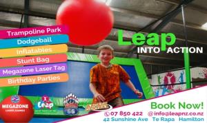 Leap Indoor Trampoline Park Hamilton